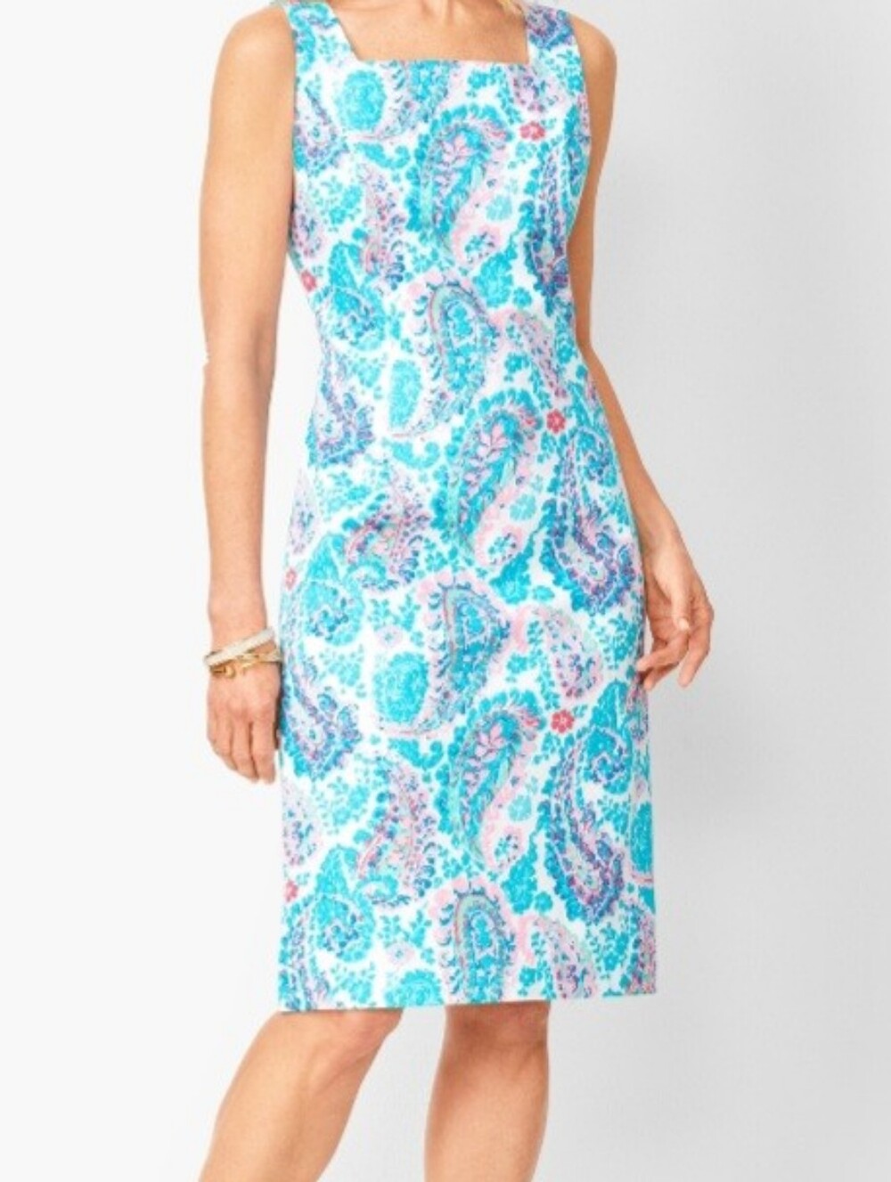 Talbots Fresco Sheath Dress